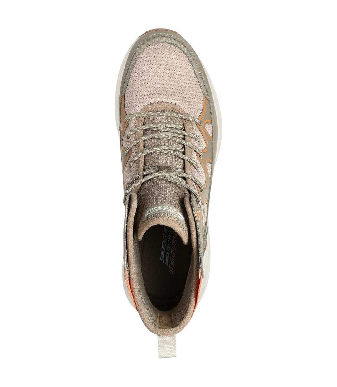 Chaussures Montantes De Marche Motif/style Moineau Bobs Femme Taupe Skechers-3