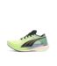 Chaussures de running vert/noir femme puma deviate nitro-1