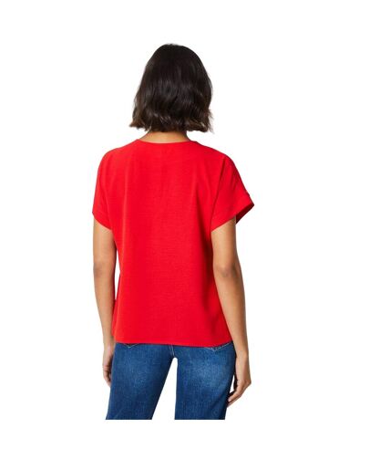 Blouse femme rouge Dorothy Perkins