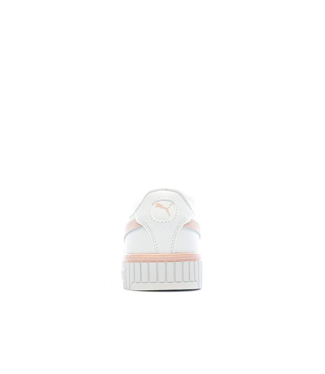 Baskets blanches/rose femme puma carina 2.0-3