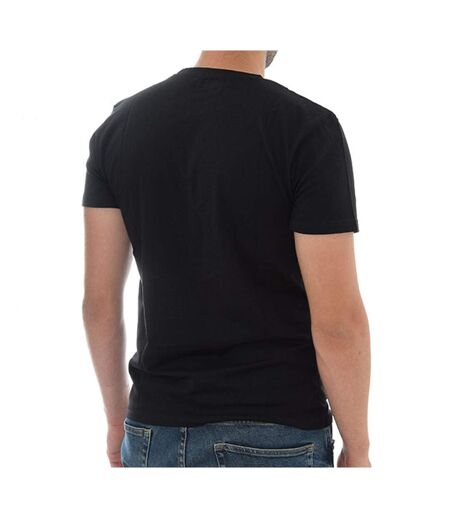 T-shirt Noir Homme Kappa Graphik