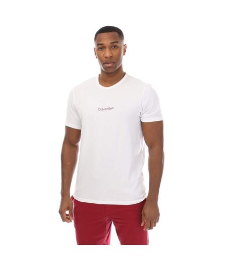Mens Short Pyjama Set Red Calvin Klein