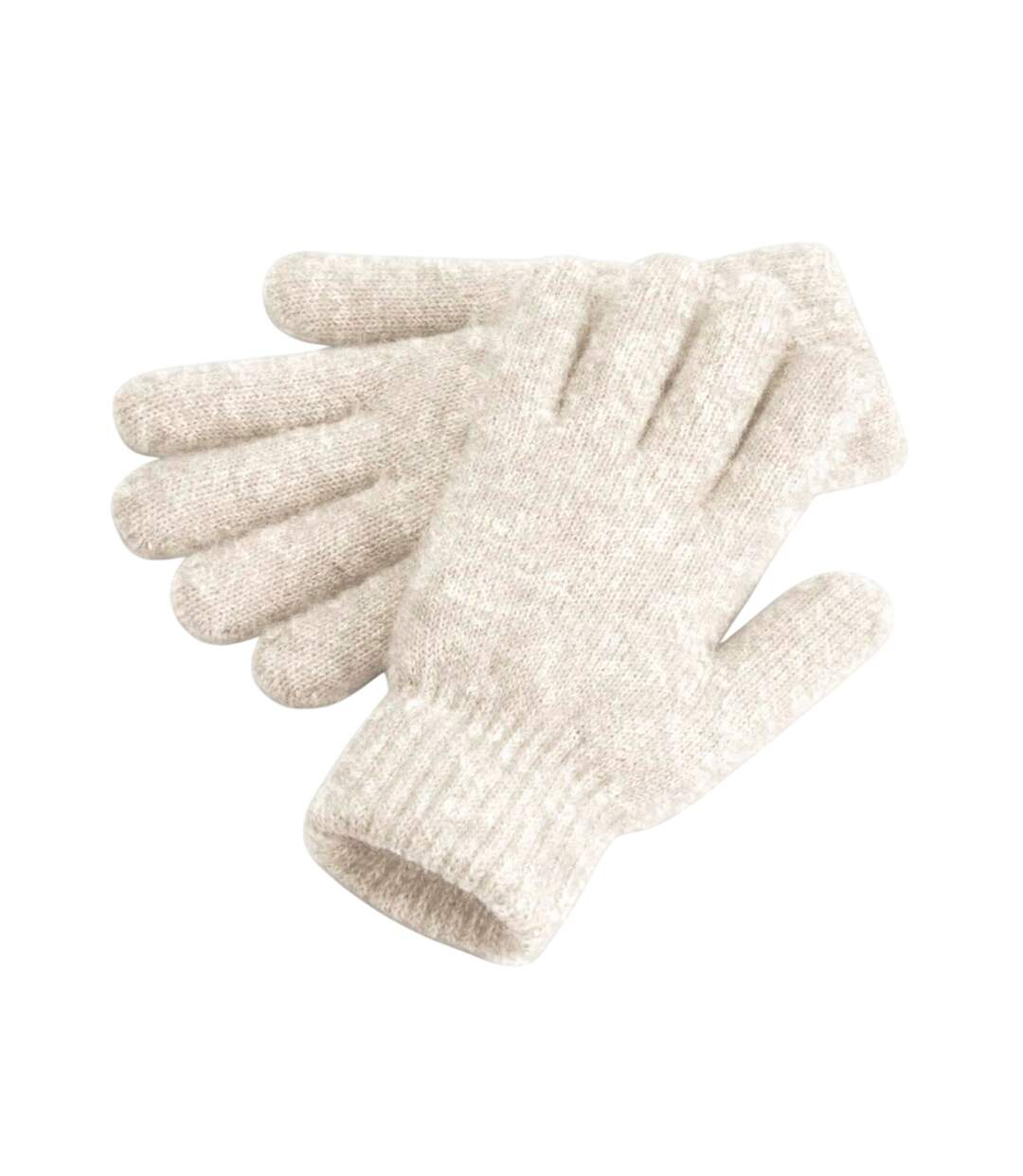 Gants Adulte Taille Unique Amande Chiné Beechfield-1