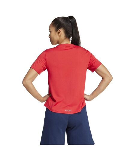 T-shirt Olympic Poland Femme Rouge Écarlate Adidas