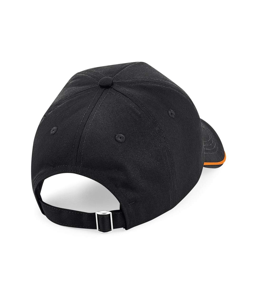 Casquette authentic noir/orange Beechfield-1