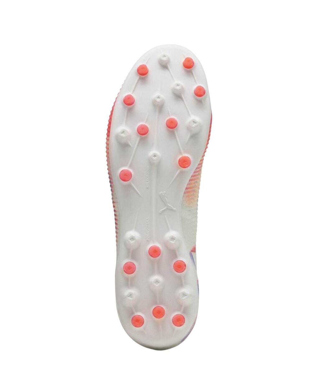 Mens Future 8 Match Flat Firm Ground Football Boots  White Puma-4
