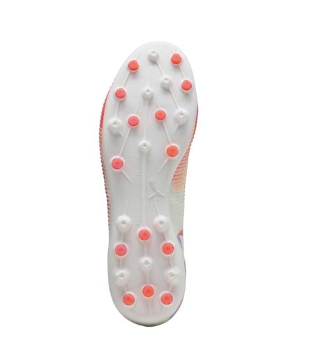 Mens Future 8 Match Flat Firm Ground Football Boots  White Puma