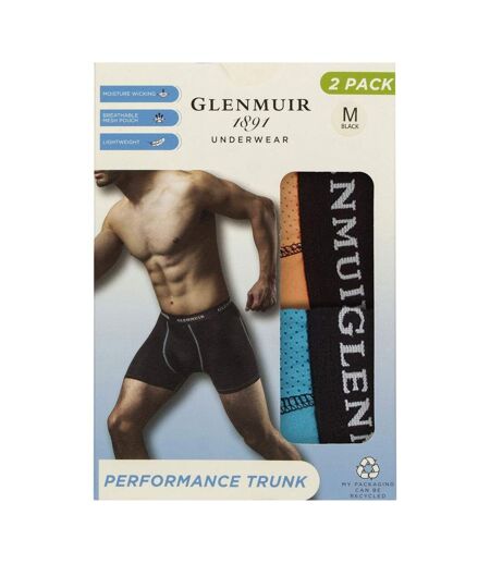 Glenmuir - Lot de 2 Boxers Homme Performance Respirants pour Sport