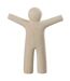 Statuette Déco P'tit Maurice Rugueux 30cm Beige-1