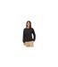 Womens/ladies Embroidered Logo Relaxed Fit Sweatshirt Black Lacoste-1