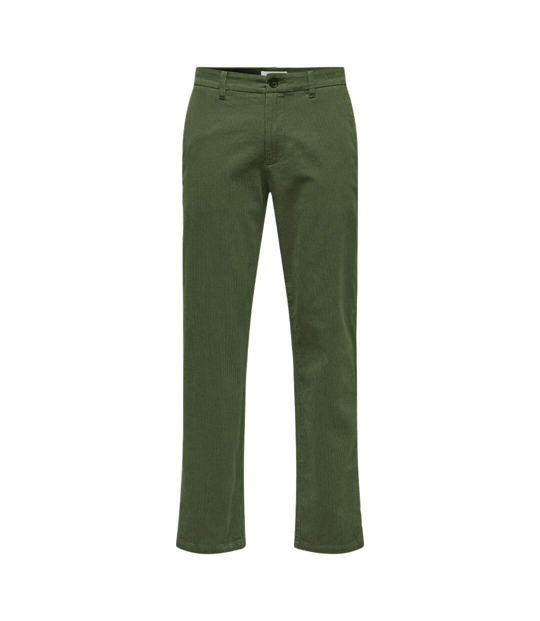 Pantalon kaki homme only & sons sedge-1