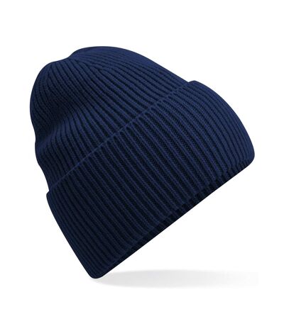 Beechfield Cuffed Recycled Oversized Beanie (Oxford Navy)