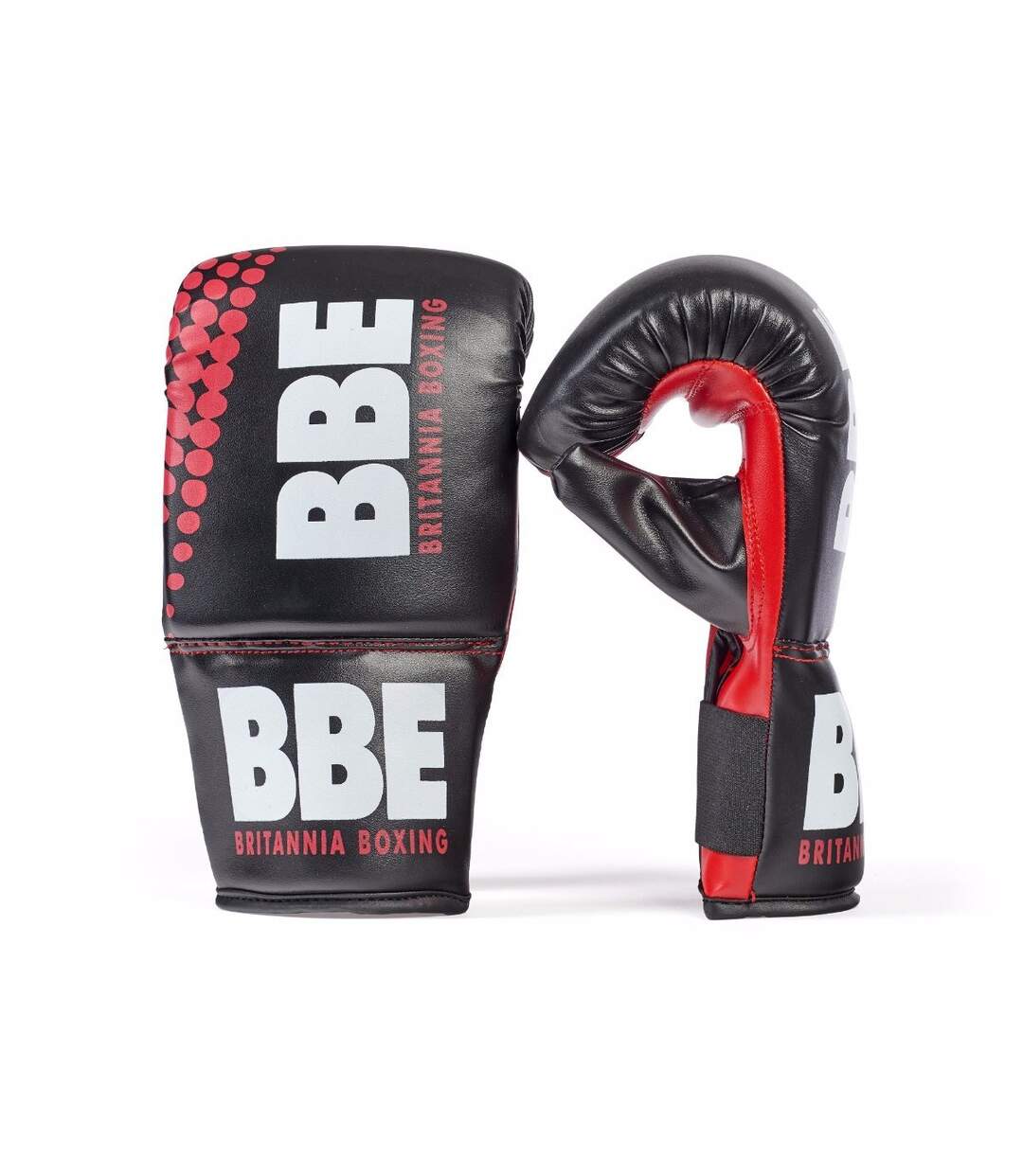 Gants de boxe fs adulte noir / rouge BBE-4