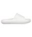 Claquettes Motif/style 1 Seule Sangle Femme Blanc Skechers-3