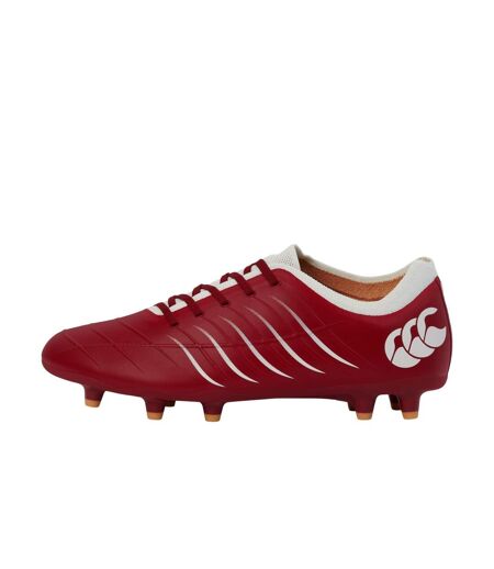 Unisex Adult Phoenix 2.0 Pro Firm Ground Rugby Boots Red Dahlia Canterbury