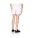 Short de sport homme blanc/rouge Spiro-3