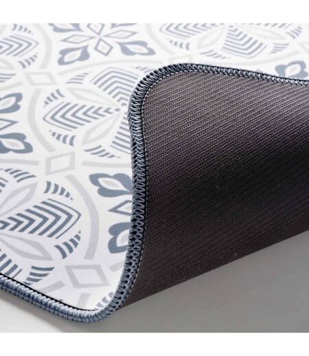 Tapis Déco Imprimé Joan 45x75cm Bleu