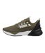 Mens 3 Runners Trainers Olive Black Puma-2