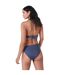 Womens/ladies Sophisticated Bikini Top Pewter Biba-3