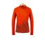 OGALO SH1005O - Tee-shirt col roulé orange : chaleur et confort stretch-2