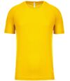 T-shirt sport - Running - Homme - PA438 - jaune