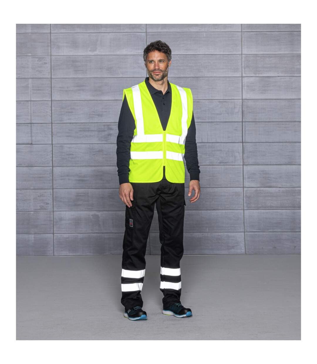 Gilet haute-visibilité jaune en tissu mesh Würth MODYF-3