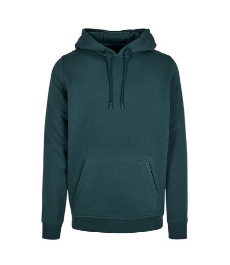 Sweat À Capuche Homme Vert Bouteille Build Your Brand
