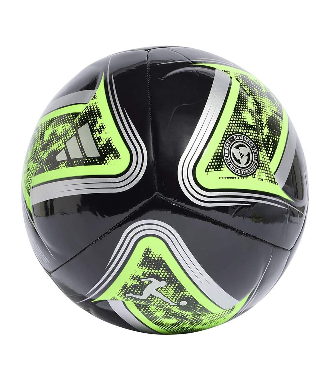 Ballon De Foot Motif/style Pixelisé Bundesliga Club Taille 5 Noir Adidas-2