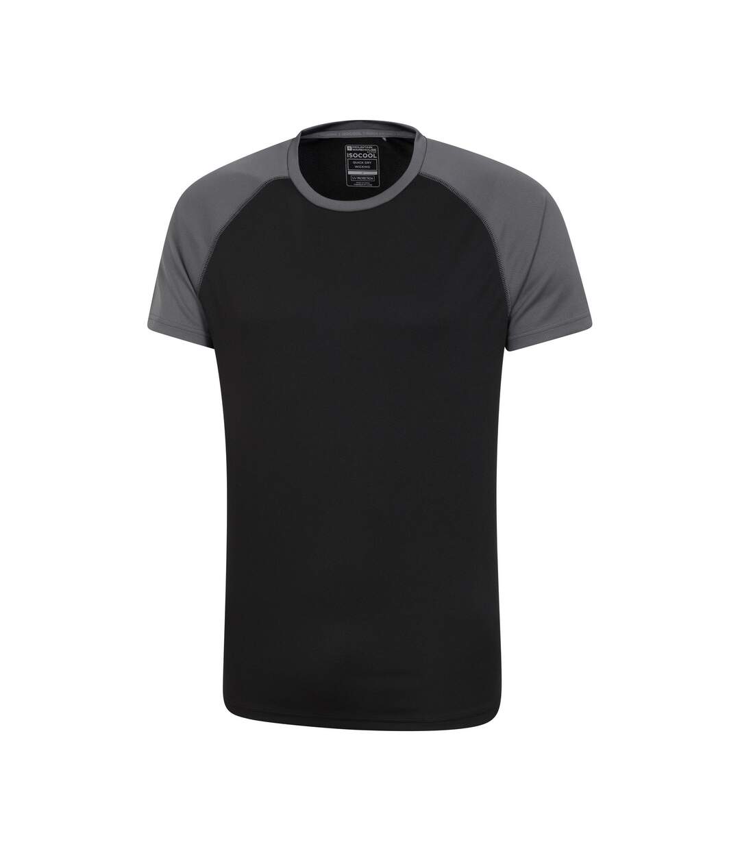 T-shirt endurance homme noir vif Mountain Warehouse