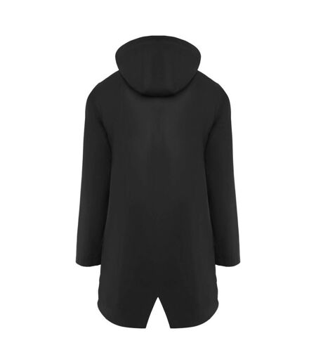 Roly Womens/Ladies Sitka Waterproof Raincoat (Solid Black)