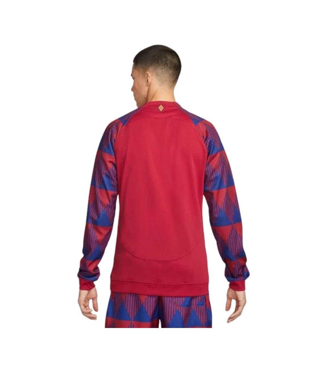 Veste Foot Motif/style Fc Barcelone Academy Pro Homme Rouge Bleu Roi Foncé Blanc Nike-3