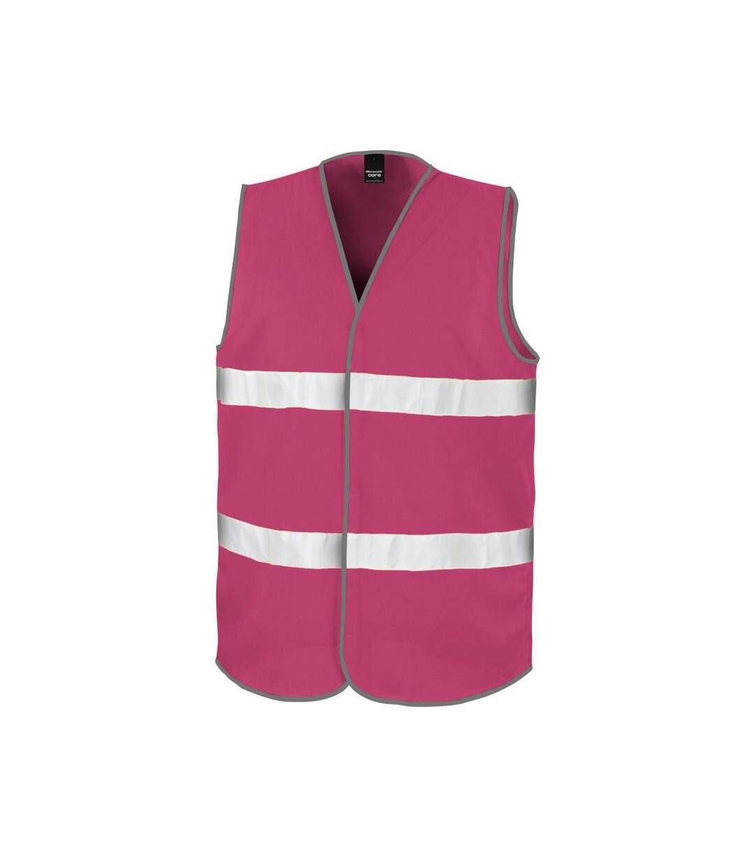 Gilet haute visibilité enhance adulte framboise SAFE-GUARD by Result-1