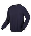 Regatta Mens Kaelen Jersey Knitted Sweater (Navy)