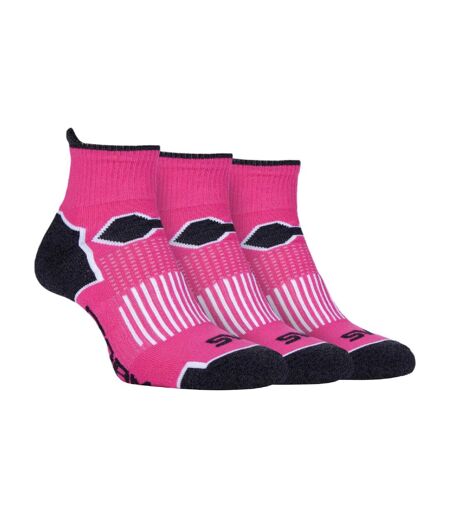 3 Pack Ladies Short Ankle Running Sports Socks with Arch Support