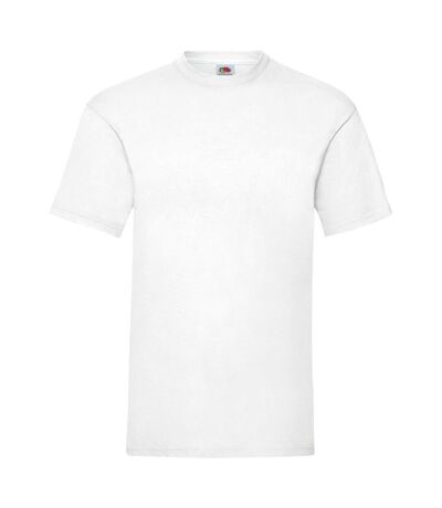 T-shirt manches courtes homme blanc Fruit of the Loom