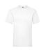 T-shirt manches courtes homme blanc Fruit of the Loom-1