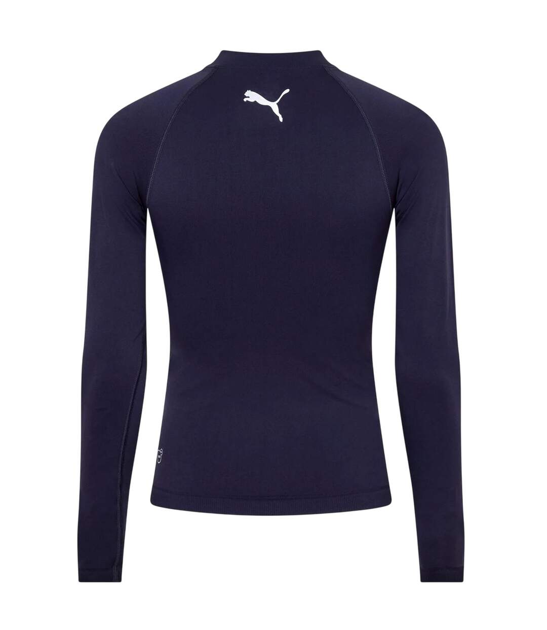 Mens Logo Base Layer Top Blue Puma-2
