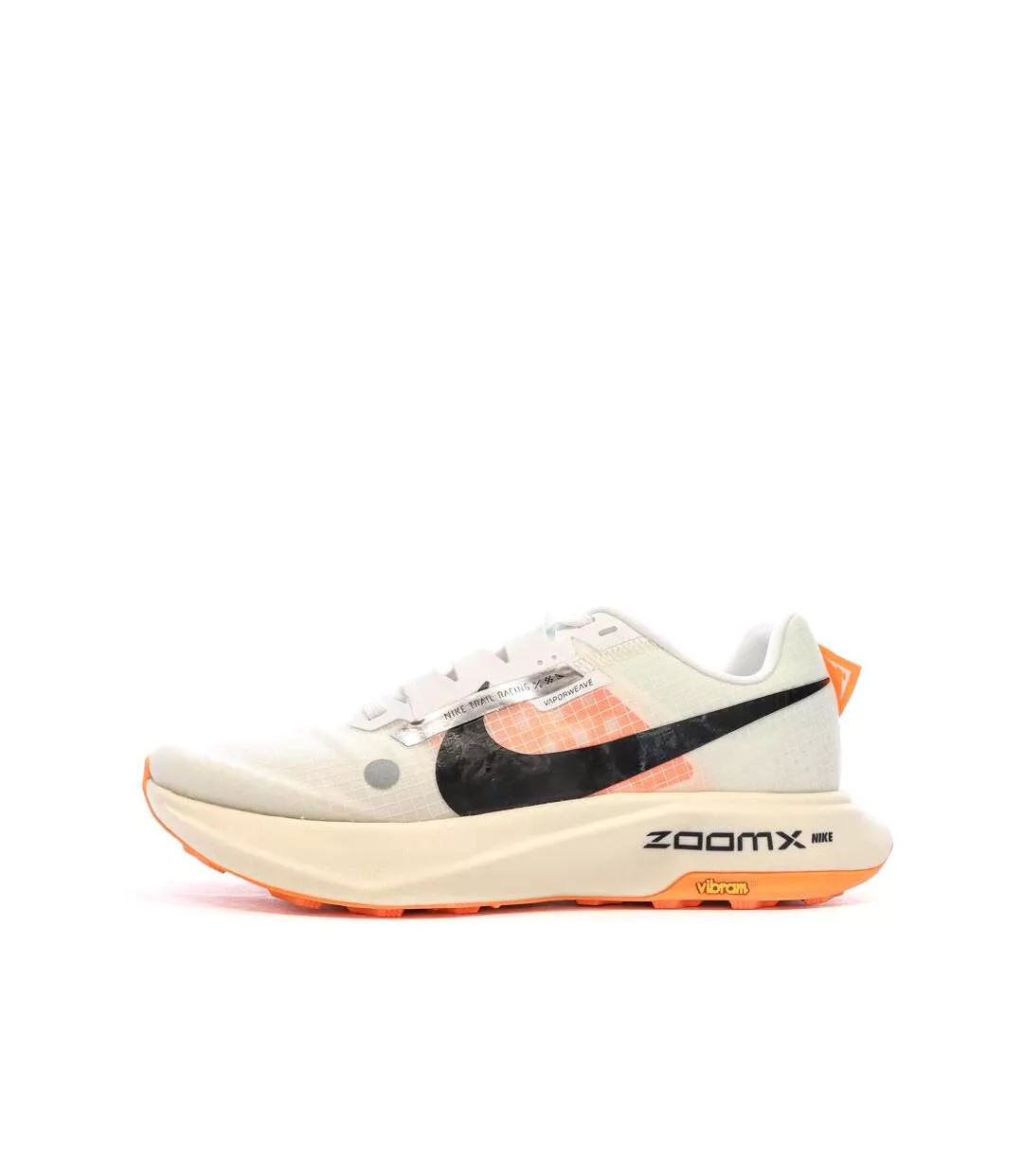 Chaussures de trail blanches/noires/oranges femme nike zoomx ultrafly-1