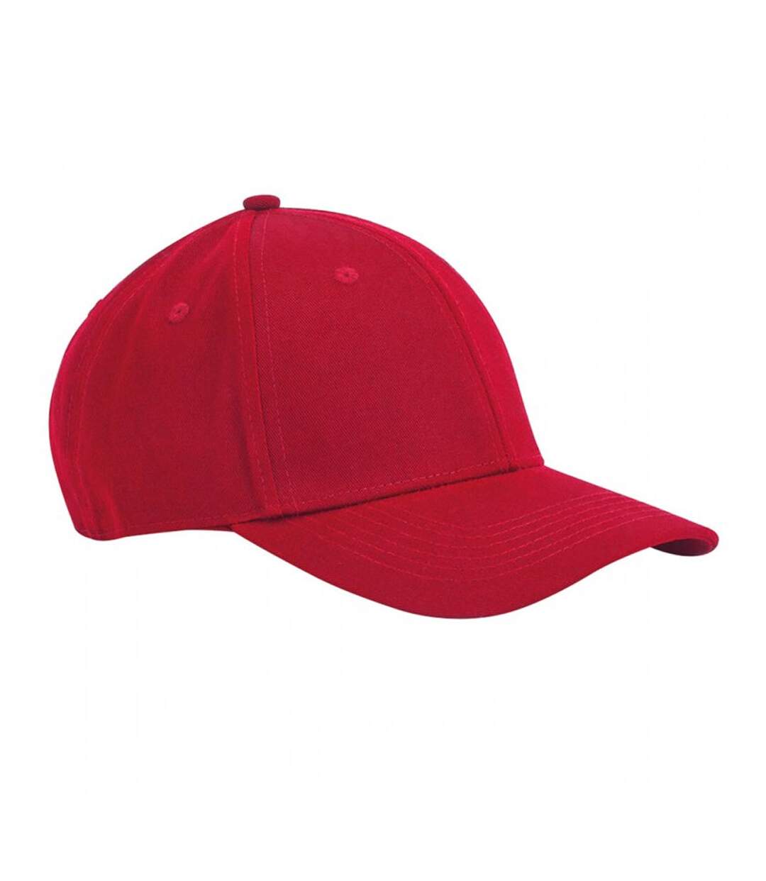Casquette De Baseball Earthaware Rouge Classique Beechfield-1