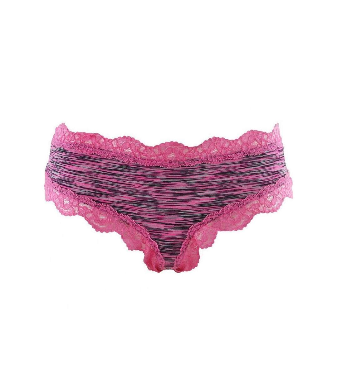 SWEETIZ Shorty Femme Dentelle TGASS1 Rose Noir-1