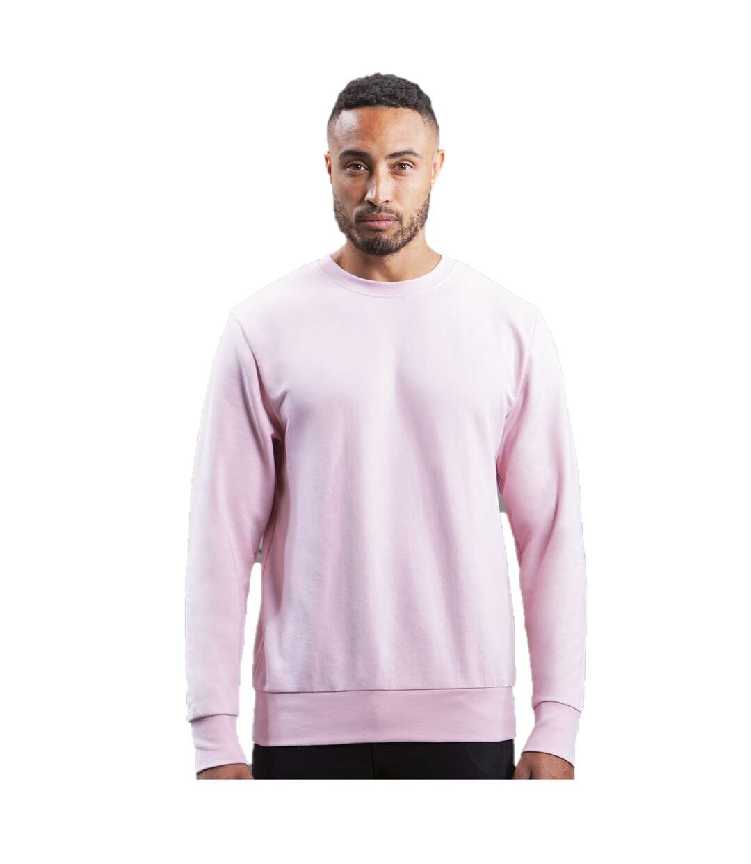 Sweat adulte rose pastel Mantis-1