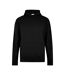 Sweat À Capuche Homme Noir Kustom Kit-1