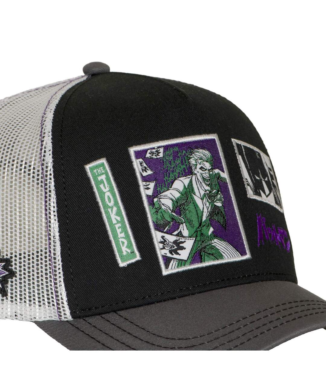 Casquette trucker avec filet DC Comics Joker Capslab-3