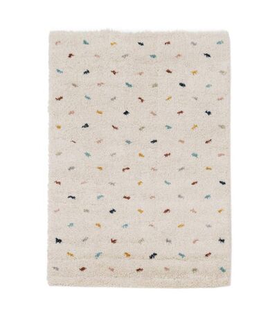 Tapis shaggy tissé motif simple CALYPSO 4