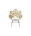 Fauteuil Design Honolulu 91cm Naturel-1