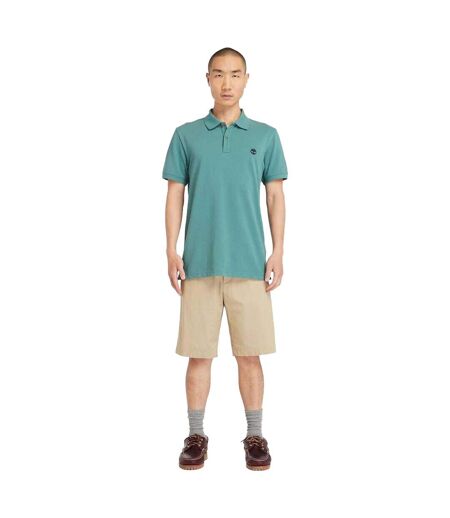 Polo Manches Courtes Oyster River Homme Bleu Sarcelle Timberland