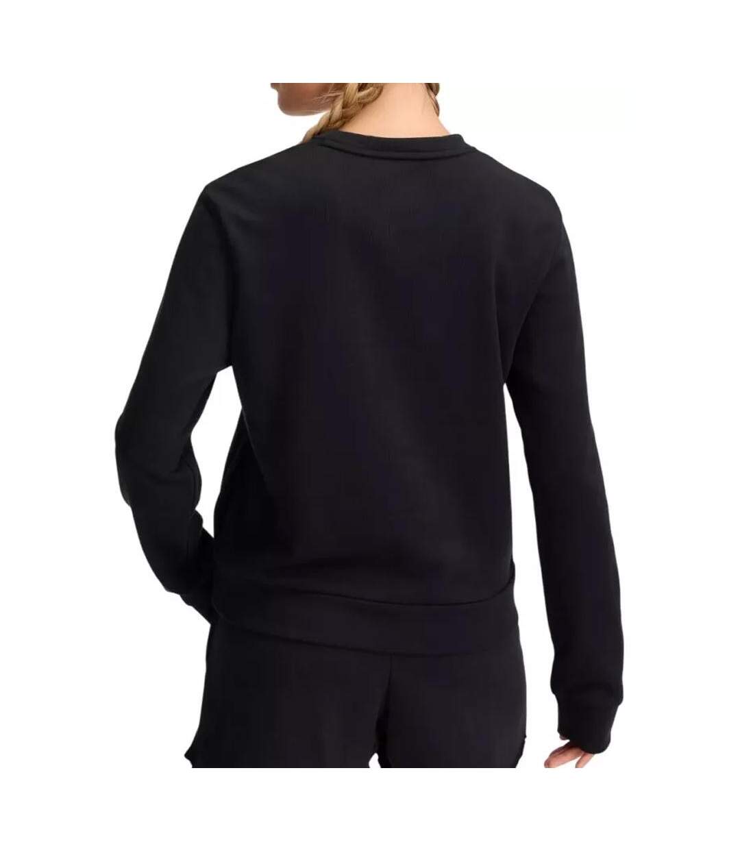 Sweat noir femme under armour rival terry-2