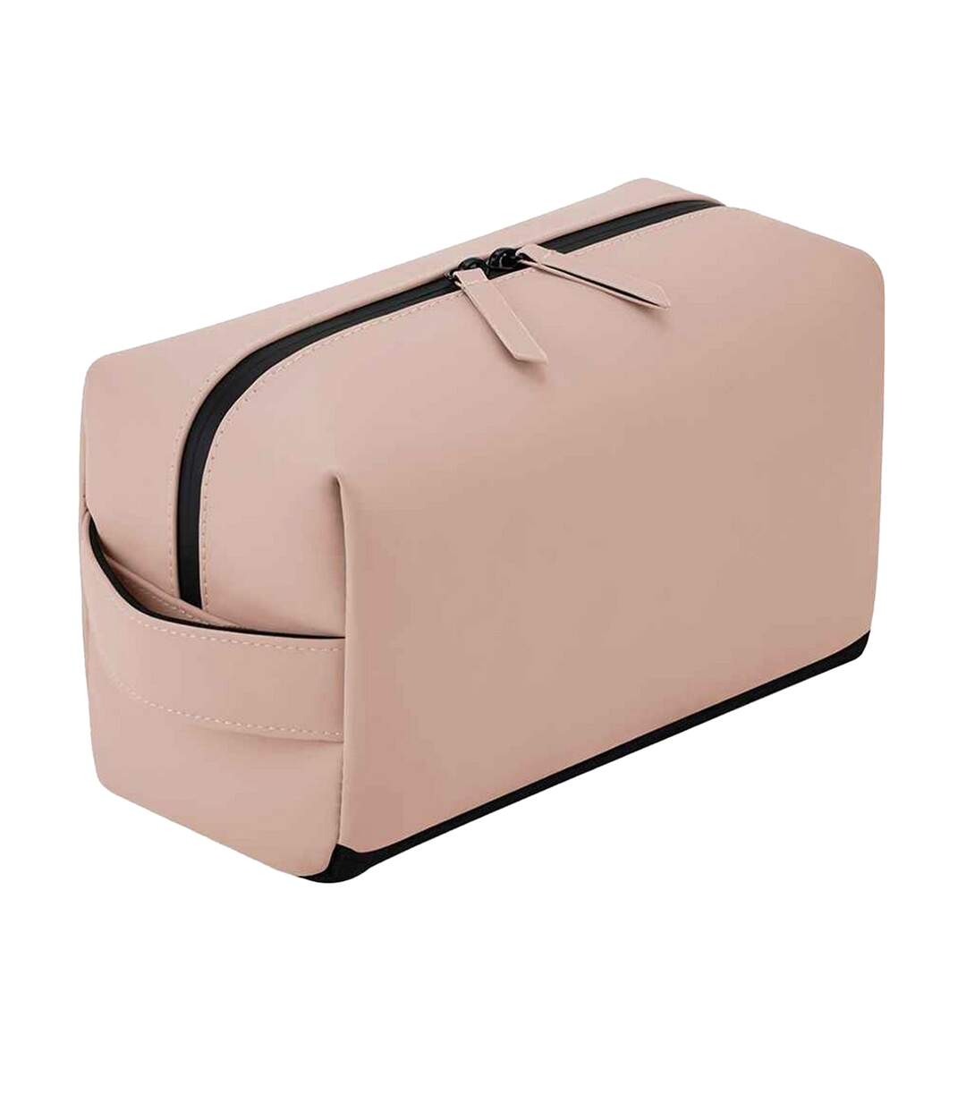 Matte pu toiletry bag one size nude pink Bagbase-1
