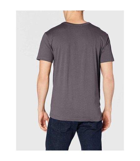 T-shirt Col V Ben Homme Gris Ardoise Stedman