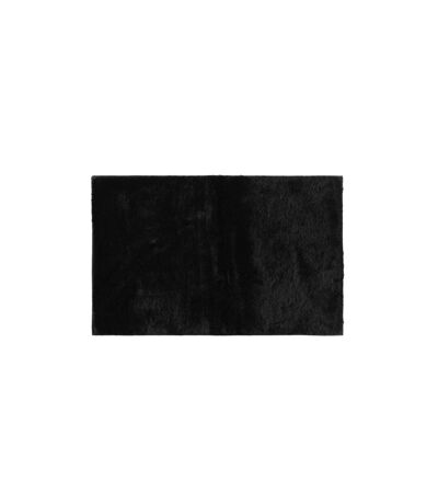 Tapis Imitation Fourrure Feline 60x90cm Noir